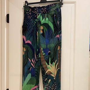 Farm- Anthropologie drawstring pants
